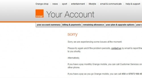 Broken Orange website (again)